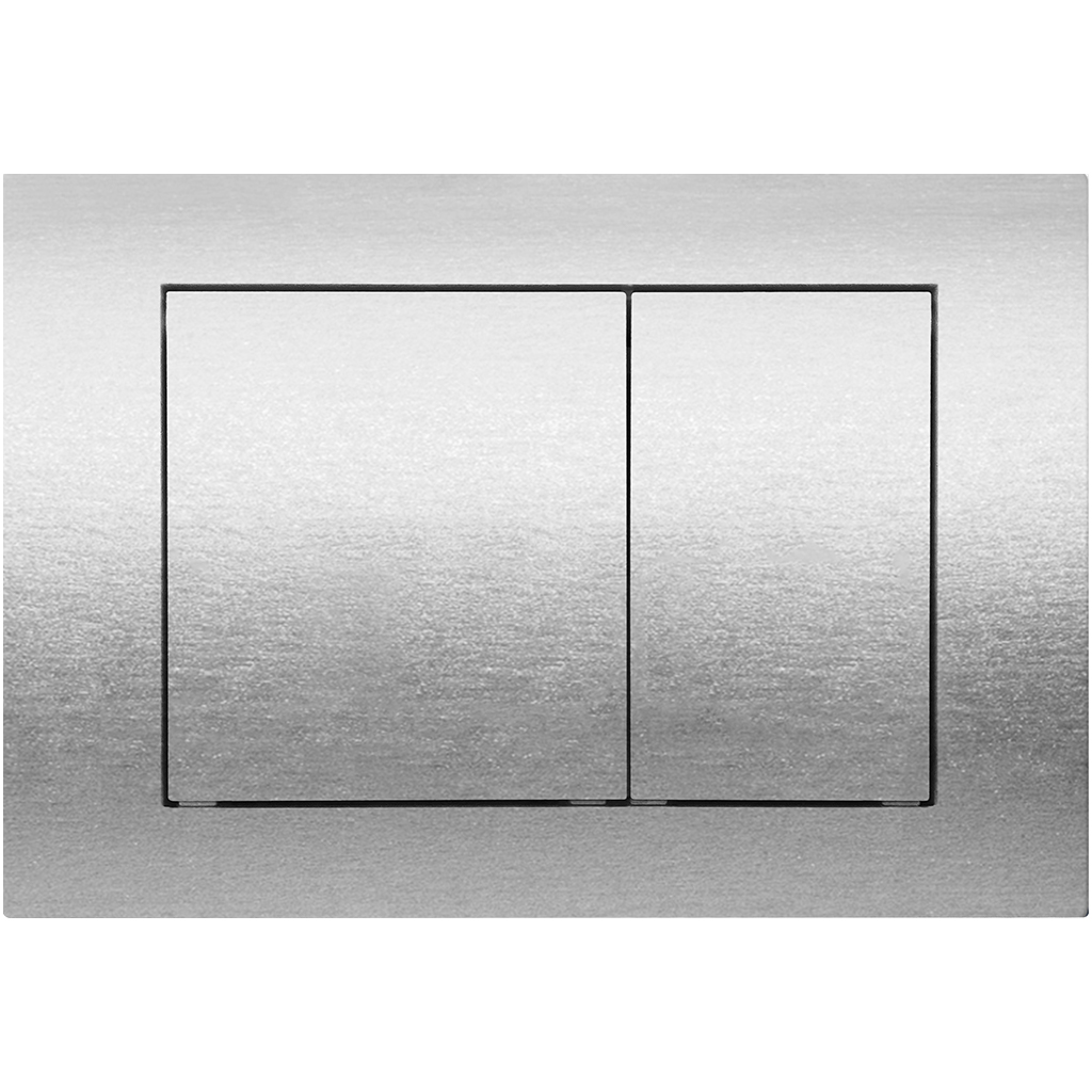 CERANO - Podomítkový WC set Felci - bílá lesklá - tlačítko Prime/Maxio, stříbrné - závěsné - předstěnová instalace/sádrokarton - 53x37 cm