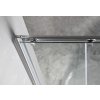 SIGMA SIMPLY čtvrtkruhová sprchová zástěna 900x900 mm, R550, sklo Brick