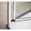 EASY LINE třístěnný sprchový kout 800x700mm, skládací dveře, L/P varianta, čiré sklo