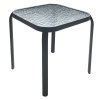 Zahradní príruční stůl, cen oceli / tvrzené sklo, RAMOL