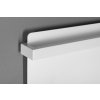 ELMIS elektrický sušák ručníků 400x800 mm, 120 W, hliník, bílá mat