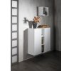 ESPACE skříňka 35x94x32cm, 1x dvířka, levá/pravá, bílá lesk