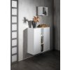 ESPACE skříňka 35x94x32cm, 1x dvířka, levá/pravá, bílá mat