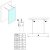 VARIO kouřové sklo 1300x2000mm