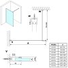 VARIO matné sklo 1000x2000mm
