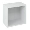 ESPACE otevřená policová skříňka 35x35x22cm, bílá