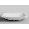 IMPALA umyvadlo pod desku, Rockstone, 67,2x35,5cm, bílá mat
