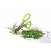 Nůžky na bylinky HERBS CUT (mix: bílé, limetka) 13cm, tři ostří