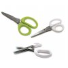 Nůžky na bylinky HERBS CUT (mix: bílé, limetka) 13cm, tři ostří