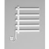 ELCOR elektrický sušák ručníků 480x520x50 mm, 63 W, bílá mat