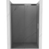 MEXEN - Omega dveře sprchové posuvné, 130 cm - grafitová šedá - chrom - 825-130-000-01-40