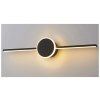 Nástěnné svítidlo Round LED - černá - APP849-1W