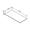 Deska DTDL 580x18x440mm, jilm bardini