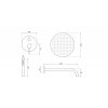 sprchovy set calani podomitkovy nexos chrom 7