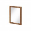 Via Domo - Zrcadlo Classic Oak - hnědá - 60x80 cm