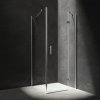 OMNIRES - MANHATTAN obdélníkový sprchový kout s křídlovými dveřmi, 100 x 70 cm