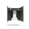 Nástěnná lampa - Quad1 - bílá