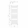 DIRECT otopné těleso s bočním připojením 450x1320 mm, bílá