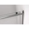 THRON LINE SQUARE sprchové dveře 1500 mm, hranaté pojezdy, čiré sklo
