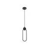 Závěsné stropní svítidlo Round LED - černá - APP851-CP