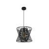 Toolight - Závěsná stropní lampa Loft - černá - APP202-1CP