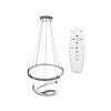 Závěsné stropní svítidlo Ring Crystal LED - chrom - APP773-2CP