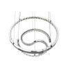 Závěsné stropní svítidlo Ring Crystal LED - chrom - APP773-2CP