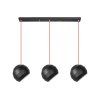 Závěsné stropní svítidlo Industry - černá - APP383-3CPR