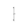 Ravak - Tyč s posuvným držákem sprchy a stěnovým vývodem, 60 cm - chrom