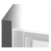 Ravak - Sprchové dveře posuvné Supernova SRV2-100 195 S - černá, pearl plast