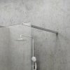 Ravak - Set kovových částí pro sprchové kouty Walk-In Wall, Double Wall a Free - lesklý Alubright