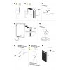 LED zrcadlo 400x600