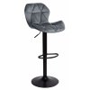 Oasi Casa - Barová židle Tiglio - šedá - 46x106x35 cm