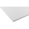 CIRASA deska DTDL 101x1,8x46,5cm, bílá lesk