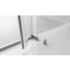 THRON LINE ROUND čtvercový sprchový kout 1100x1100mm, kulaté pojezdy, rohový vstup