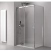THRON LINE SQUARE obdélníkový sprchový kout 1300x1000mm, hranaté pojezdy