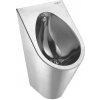 Urinál se zakrytým přívodem vody 360x600x395 mm, nerez mat