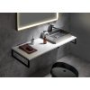 PLATO deska Rockstone 1000x24x500mm, bílá mat