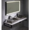 PLATO deska Rockstone 1300x24x500mm, bílá mat
