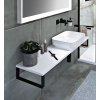 PLATO deska Rockstone 2500x24x360mm, bílá mat
