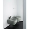 PURA bidet závěsný, 36x55 cm, agave mat