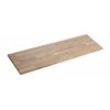 WOODY deska 906x28x463mm, masiv přírodní dub