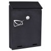 Oasi Casa - Poštovní schránka Rhus - černá - 18,5x26x5,5 cm