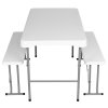 Oasi Casa - Pivní set Stanley - bílá - 113x69,5x62 cm