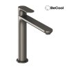 Ravak - Umyvadlová stojánková baterie Eleganta 220 mm, s funkcí BECOOL - grafit