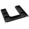 LINDO "U" organizér 372x36x323mm, plast, antracit