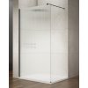 VARIO BLACK jednodílná sprchová zástěna k instalaci ke stěně, sklo nordic, 700 mm