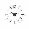 Umbra - Nástěnné hodiny Blink - černá - 100x100x4 cm