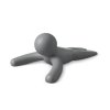 Umbra - Dveřní zarážka Buddy - šedá - 6x15x11 cm - sada 2 ks