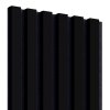 Lamely na černém filcu - černá - 30x275 cm